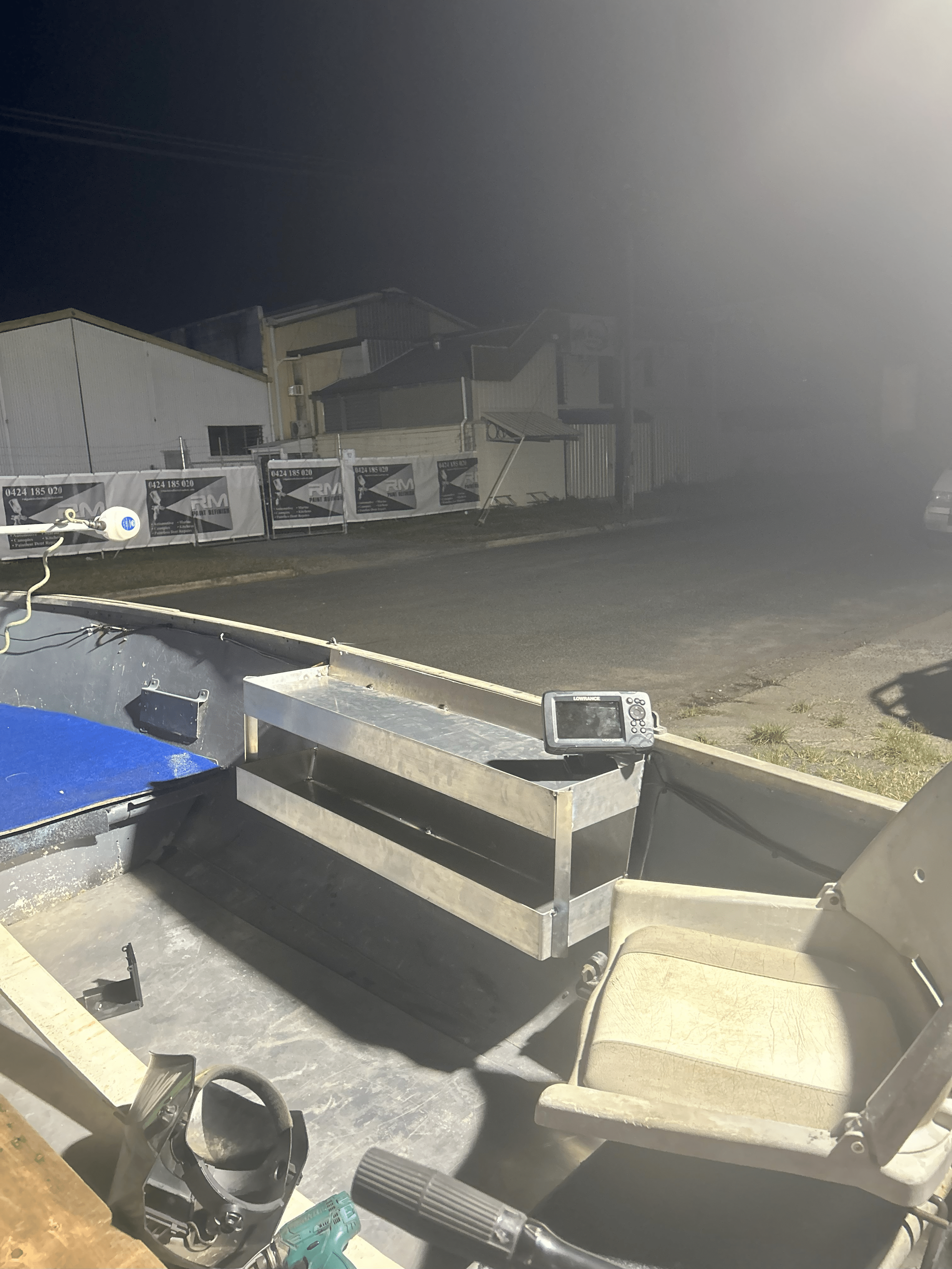 Custom aluminium canopy build for a Cairns fleet